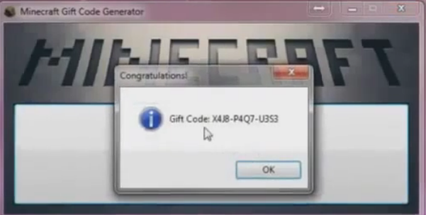 free minecraft gift code generator cracked download